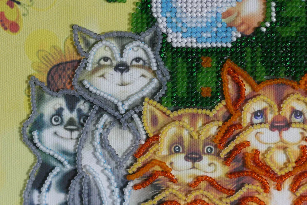 Bead Embroidery Kit Main Bead Embroidery Kit Good Morning!