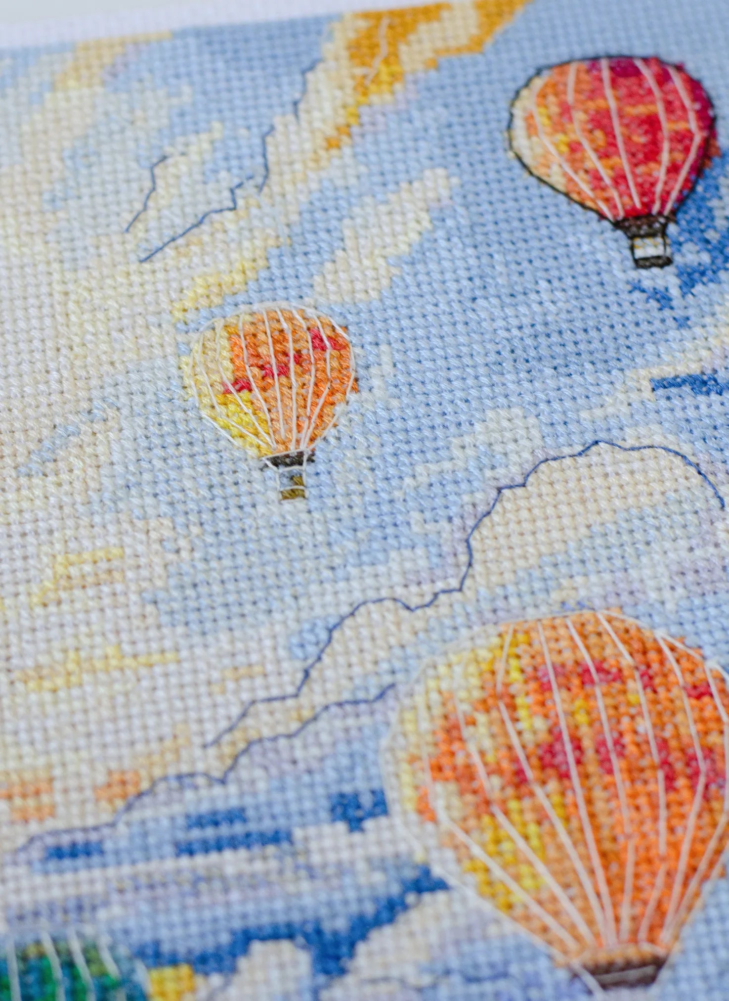 Cross Stitch Kit Cross-stitch kits Flight towards the sun