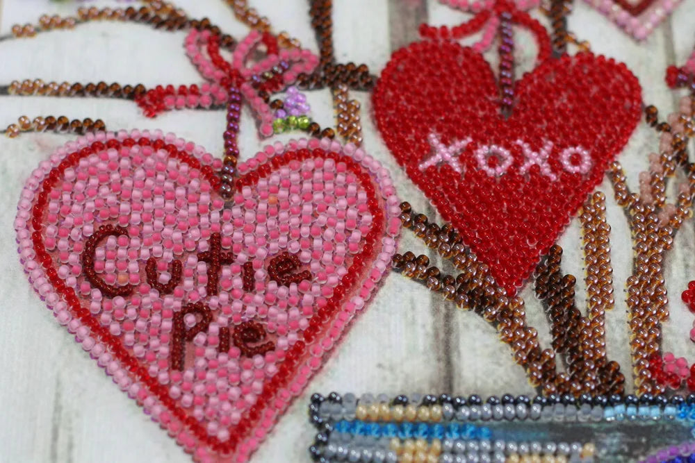 Bead Embroidery Kit Main Bead Embroidery Kit About love