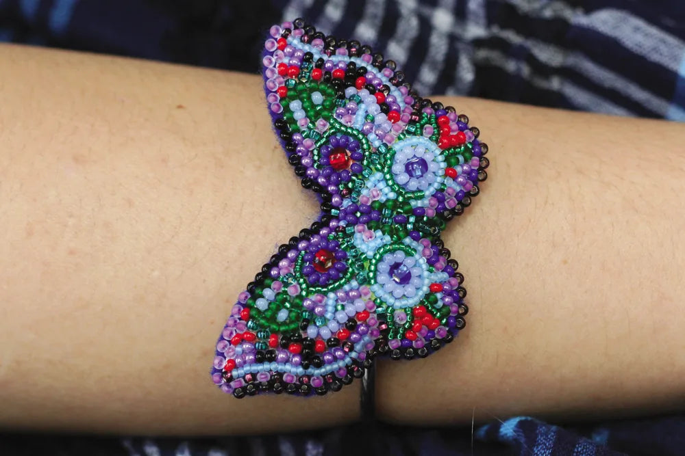 Brooch Embroidery Kit Decoration Butterfly
