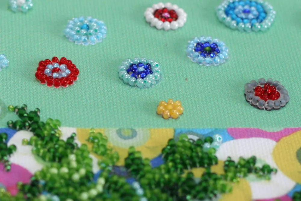 Bead Embroidery Kit Main Bead Embroidery Kit Spring is coming - spring is the way!