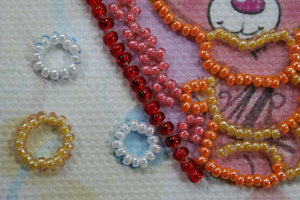 Magnets Bead Embroidery Kit Magnets Bead embroidery kit Bunny