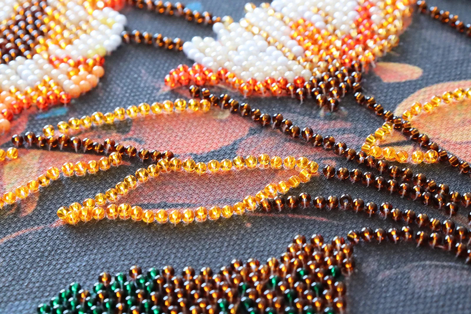 Bead Embroidery Kit Main Bead Embroidery Kit The gift of the sun