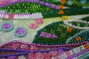 Bead Embroidery Kit Main Bead Embroidery Kit Sparks over the lake