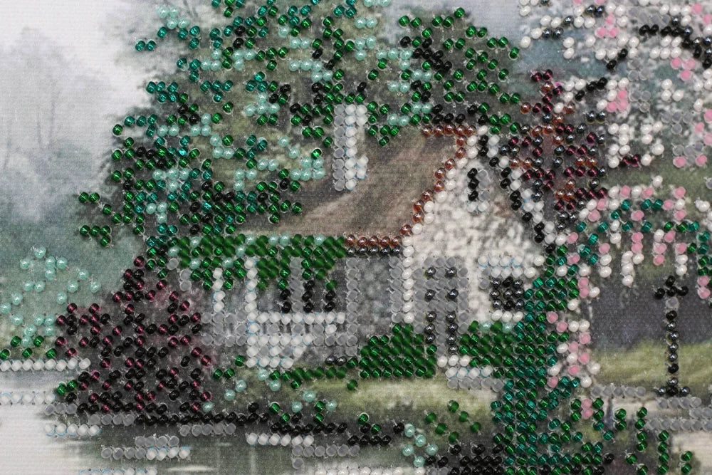 Bead Embroidery Kit Main Bead Embroidery Kit Afloat house
