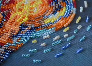 Bead Embroidery Kit Mini Bead embroidery kit Bring the light