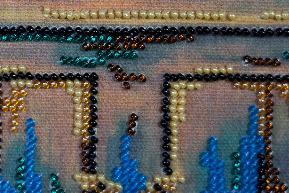Bead Embroidery Kit Main bead embroidery kits Azalea