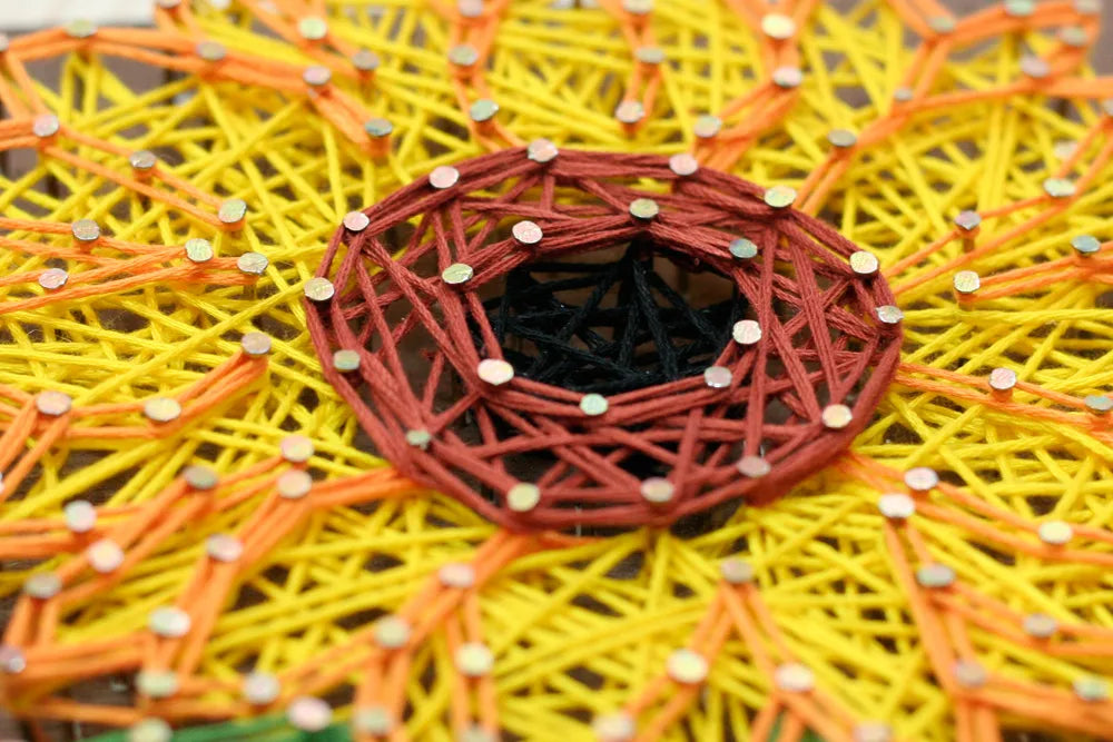 String Art Kit Creative Kit/String Art Sunflower