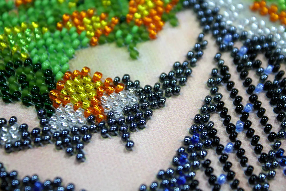Bead Embroidery Kit Bluebird