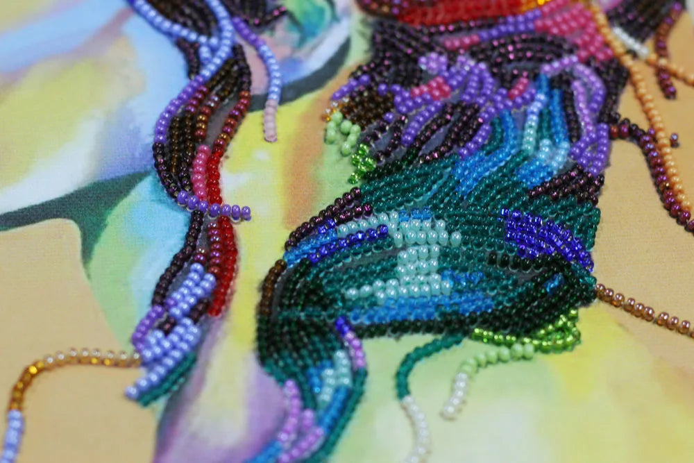 Bead Embroidery Kit Main Bead Embroidery Kit Playful wind