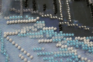 Bead Embroidery Kit Main Bead Embroidery Kit Frosty sunrise