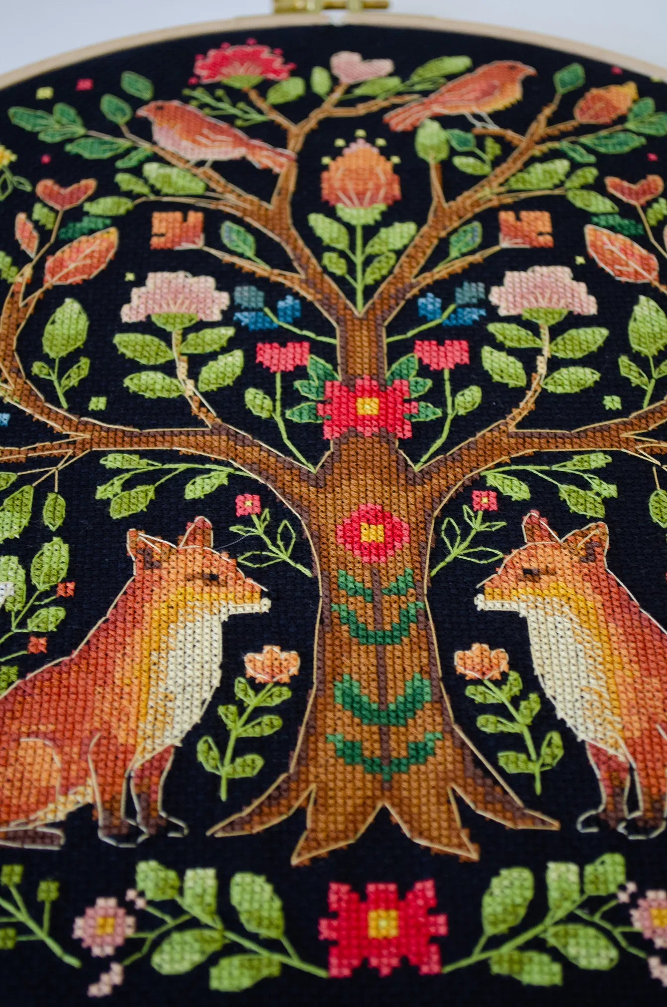 Cross Stitch Kit Cross-stitch kits The Tree of Forest Tales (Ethnic themes)