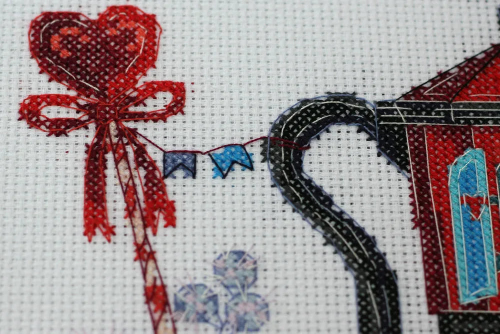 Cross Stitch Kit Cross-stitch kits Coffee house