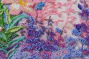 Bead Embroidery Kit Main Bead Embroidery Kit Light pink