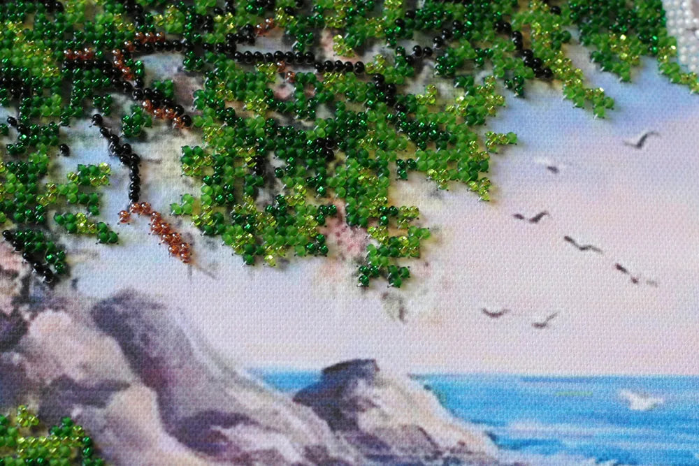 Bead Embroidery Kit Main Bead Embroidery Kit Sea view