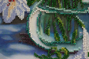 Bead Embroidery Kit Main Bead Embroidery Kit Madonna lilies