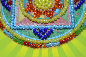Magnets Bead Embroidery Kit Magnets Bead embroidery kit Oriental pattern - 1