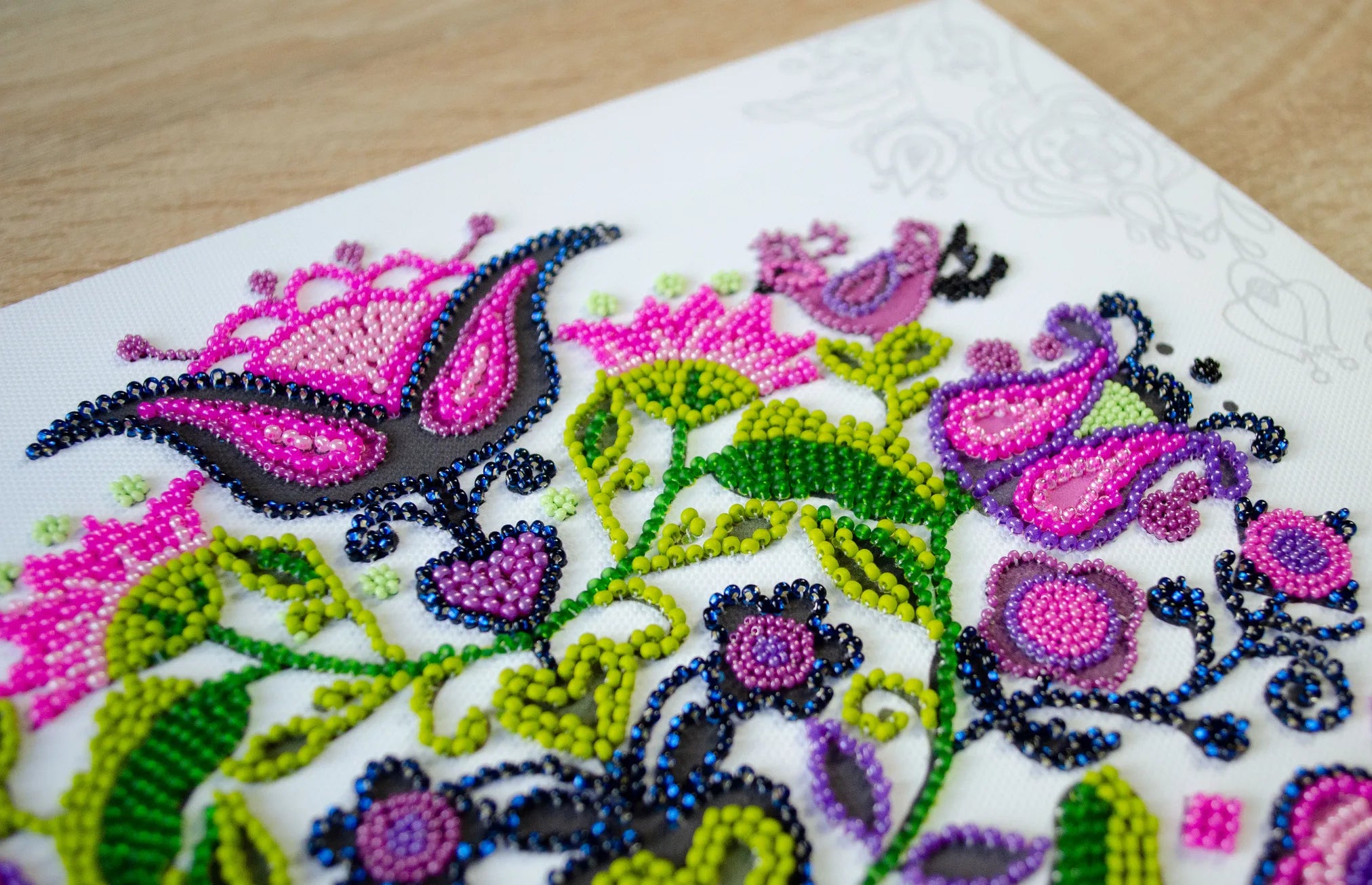 Bead Embroidery Kit Main Bead Embroidery Kit Remembering traditions