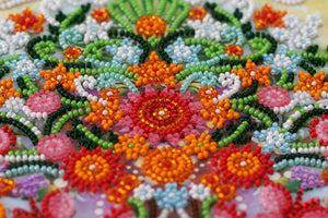 Bead Embroidery Kit Mid-sized bead embroidery kit Fabulous tree