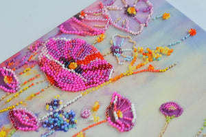 Bead Embroidery Kit Main Bead Embroidery Kit Spring moment