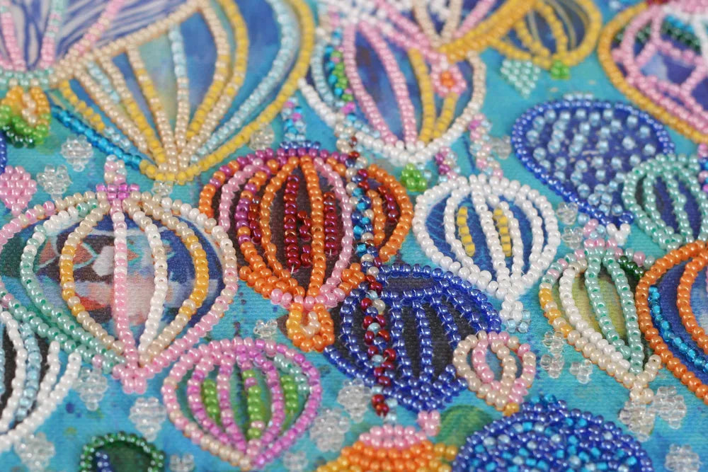 Bead Embroidery Kit Main Bead Embroidery Kit Into the sky
