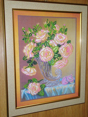 Bead Embroidery Kit Main Bead Embroidery Kit Pearl