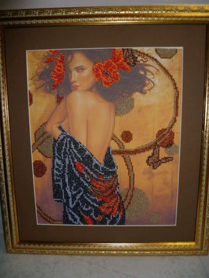 Bead Embroidery Kit Main Bead Embroidery Kit Temptation
