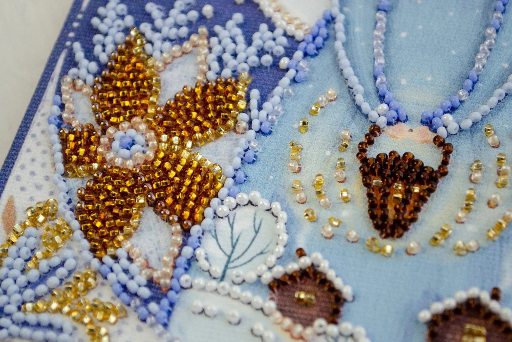 Bead Embroidery Kit Mini Bead embroidery kit Little angel