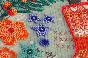 Bead Embroidery Kit Mid-sized bead embroidery kit Meowy