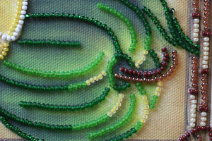 Bead Embroidery Kit Mini Bead embroidery kit Sweet Peppers