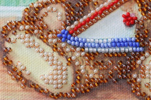 Bead Embroidery Kit Mini Bead embroidery kit Candy bear