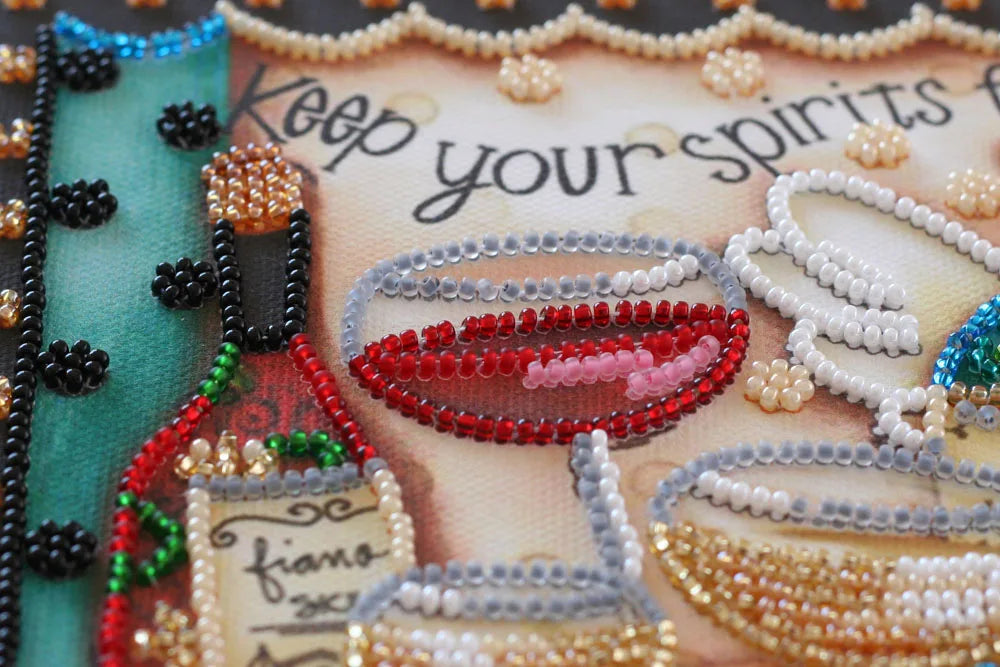 Bead Embroidery Kit Mid-sized bead embroidery kit Friday