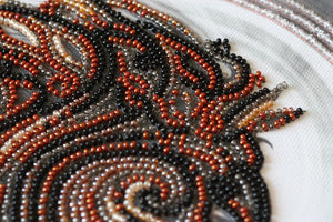Bead Embroidery Kit Main Bead Embroidery Kit Black Pegasus