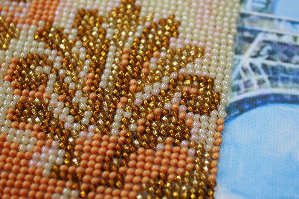 Bead Embroidery Kit Main Bead Embroidery Kit Window to Paris