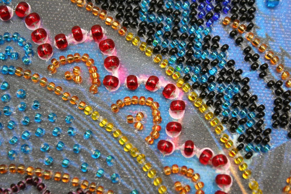 Bead Embroidery Kit Main Bead Embroidery Kit Two together