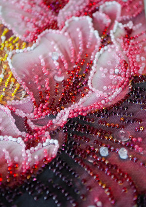 Bead Embroidery Kit Main Bead Embroidery Kit Dew's Kiss