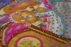 Bead Embroidery Kit Mini Bead embroidery kit Nighty night