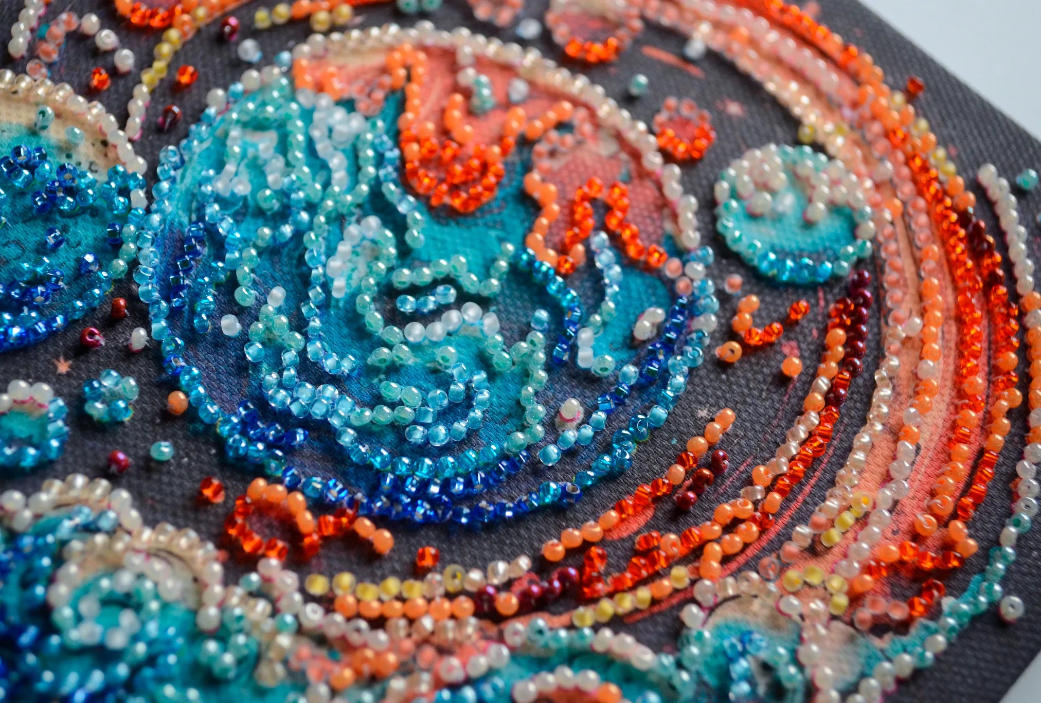 Bead Embroidery Kit Mini Bead embroidery kit Cosmic energy