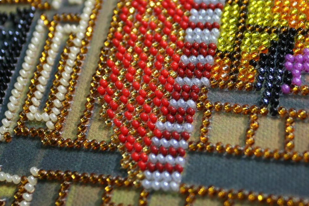 Bead Embroidery Kit Main Bead Embroidery Kit Autumn Twilight