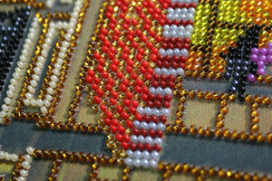 Bead Embroidery Kit Main Bead Embroidery Kit Autumn Twilight