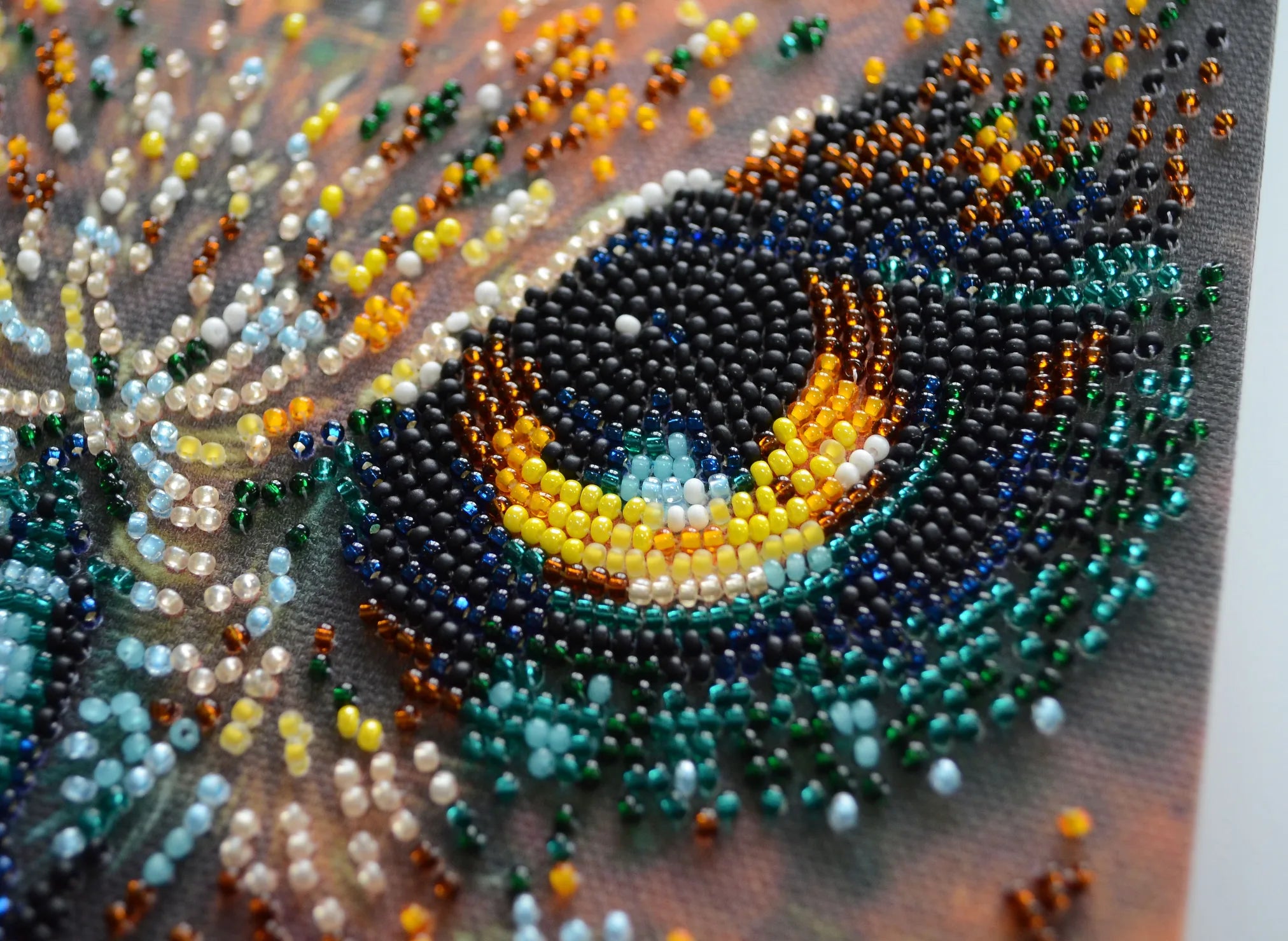 Bead Embroidery Kit Main Bead Embroidery Kit Fearless