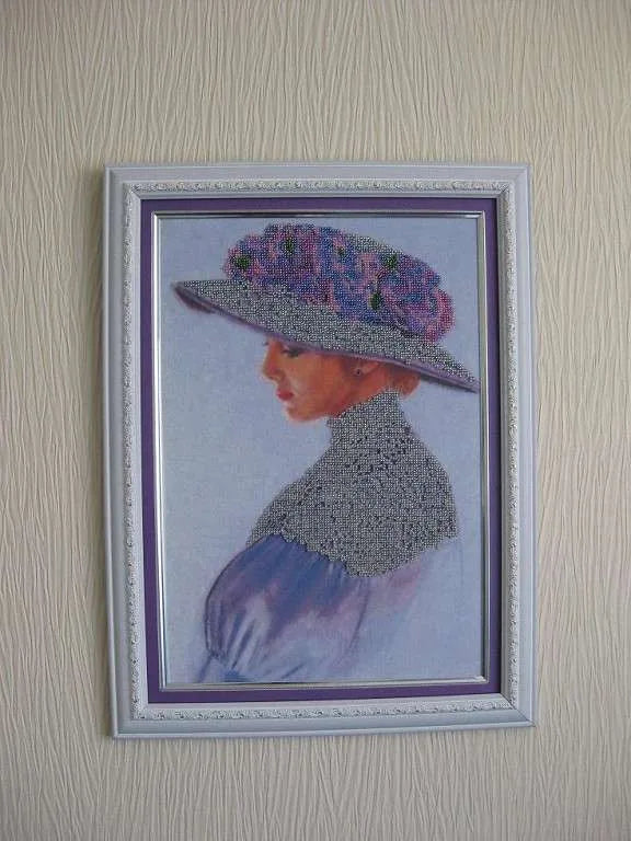 Bead Embroidery Kit Main Bead Embroidery kit Violet