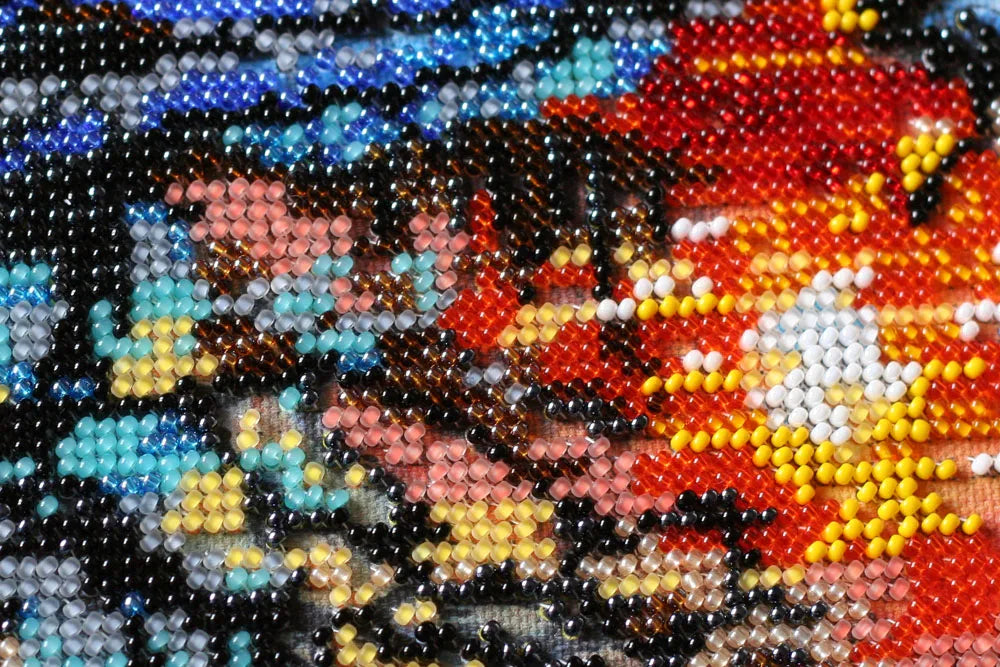 Bead Embroidery Kit Mid-sized bead embroidery kit Dawn of the evening