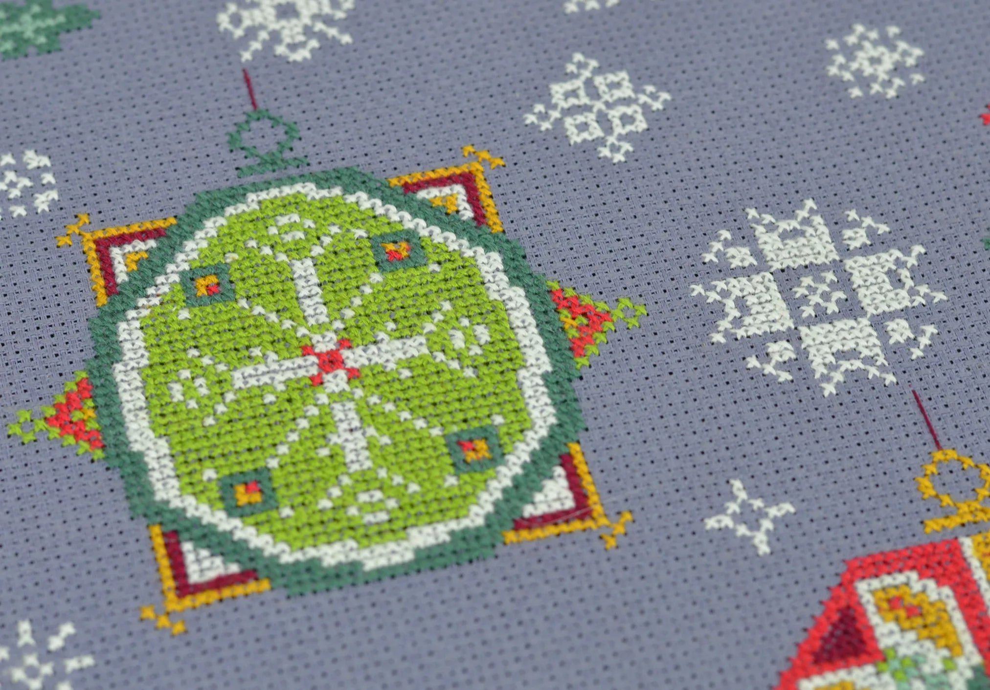 Cross Stitch Kit Cross-stitch kits Holiday mood