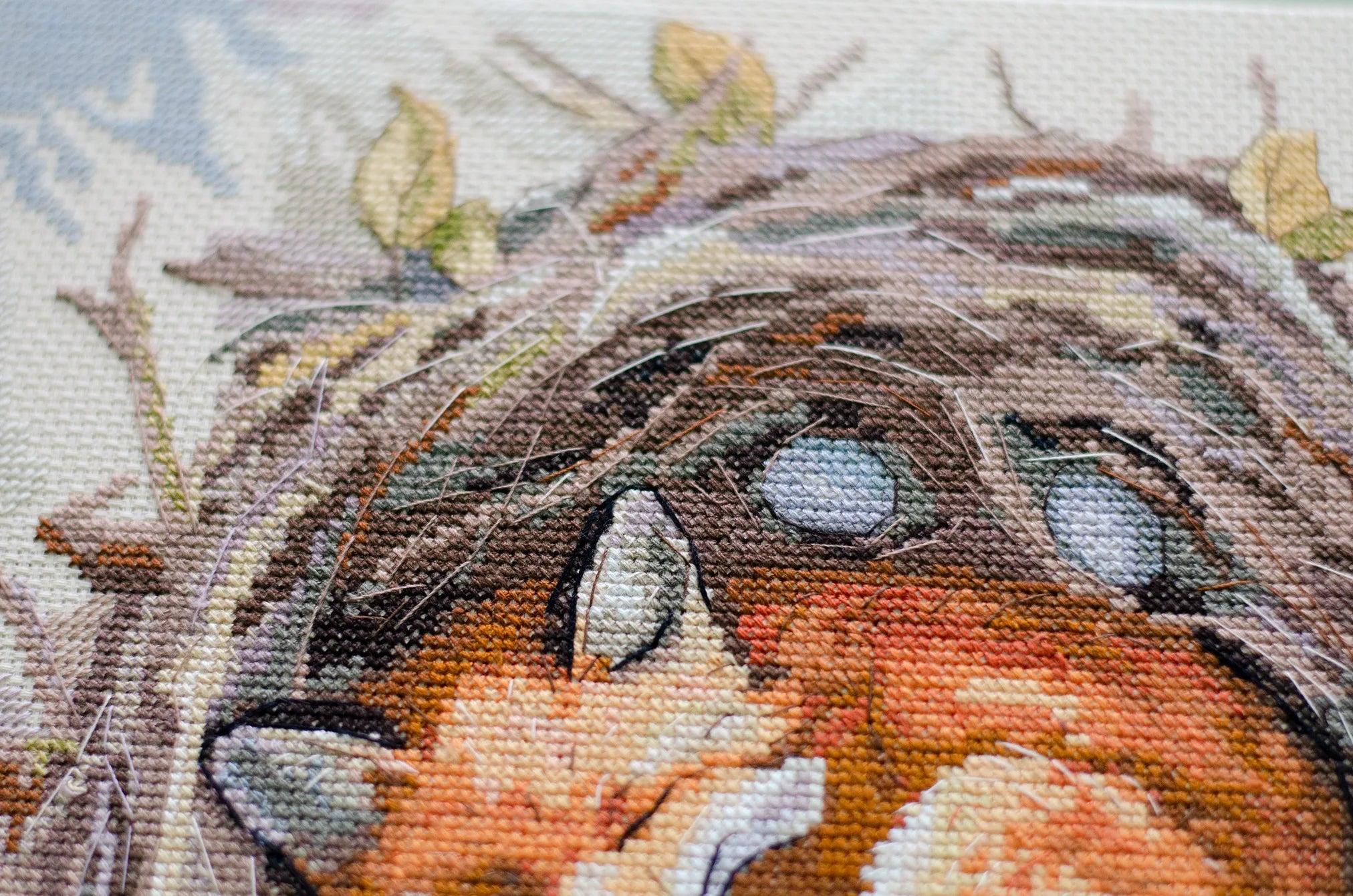 Cross Stitch Kit Cross-stitch kits Protector of a foreign home