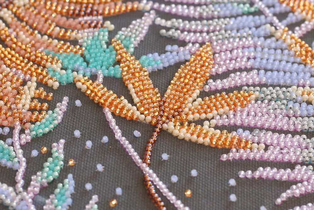 Bead Embroidery Kit Main Bead Embroidery Kit Tropical night