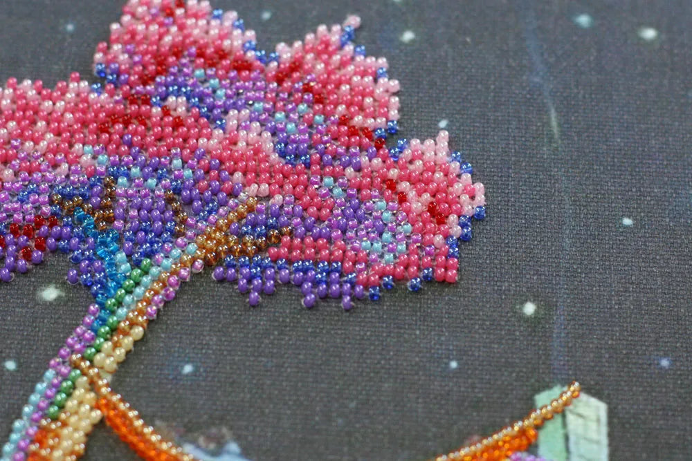 Bead Embroidery Kit Main Bead Embroidery Kit Dreams under the stars