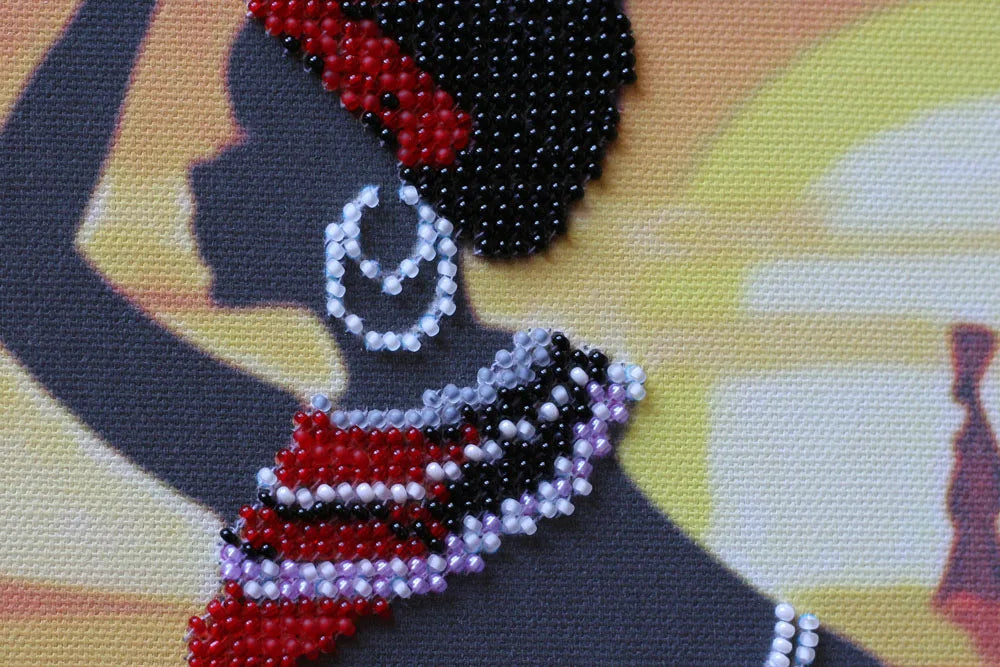 Bead Embroidery Kit Main Bead Embroidery Kit Africa-2 (Decorative motifs)