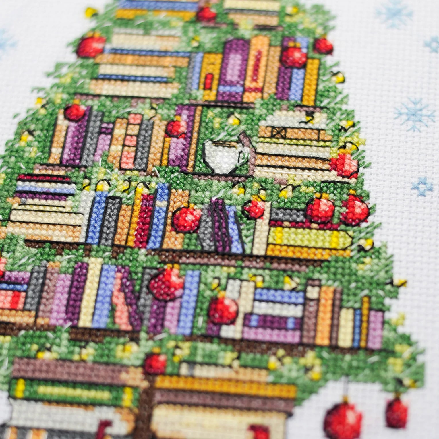 Cross Stitch Kit Cross-stitch kits Reader's Christmas tree