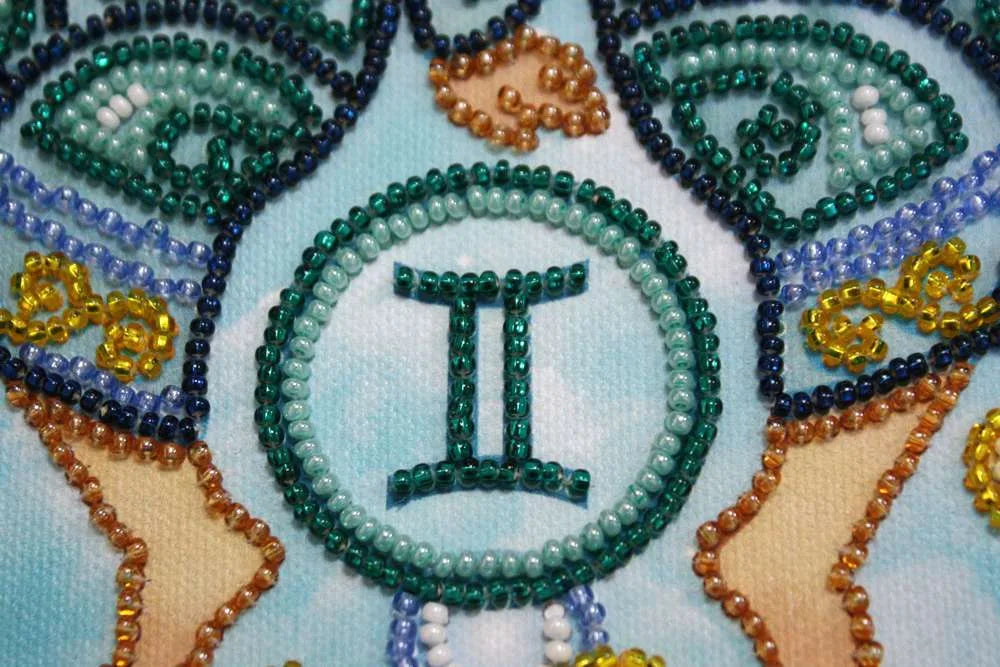Bead Embroidery Kit Main Bead Embroidery Kit Gemini
